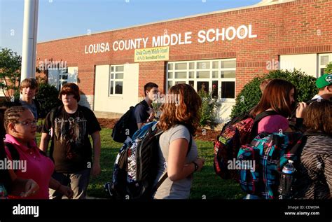 Sept. 12, 2011 - Louisa, Virginia - USA; High school students in Louisa ...