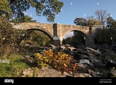 Devils Bridge, Kirkby Lonsdale, Cumbria Stock Photo - Alamy