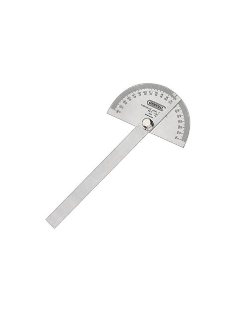 General Tools Heavy-Duty Stainless Steel Protractor