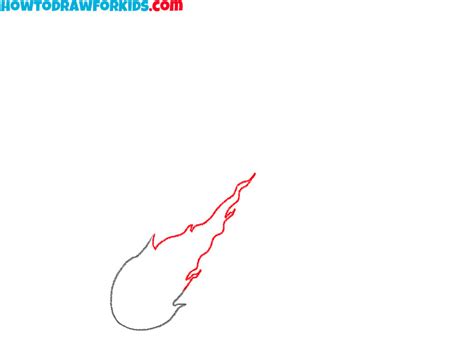 How to Draw a Fireball - Easy Drawing Tutorial For Kids