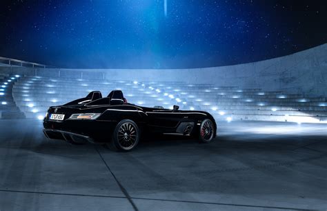 SLR Stirling Moss, Mercedes-Benz, Side, Black, HD Wallpaper | Rare Gallery