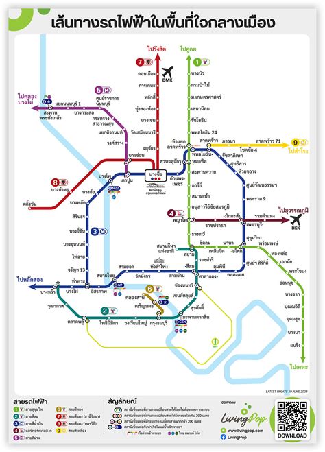 แผนที่เส้นทางรถไฟฟ้าในกรุงเทพฯ-ปริมณฑล รวมทุกสาย โหลด PDF ฟรี![TH/EN ...