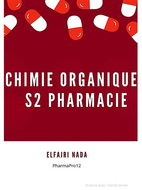 Chimie Organique - ELFAJRI Nada | PDF