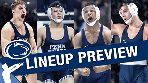 Penn State Wrestling Lineup Preview 2019-2020 - YouTube