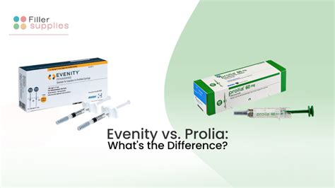 Evenity vs. Prolia: What's the Difference? | FillerSupplies