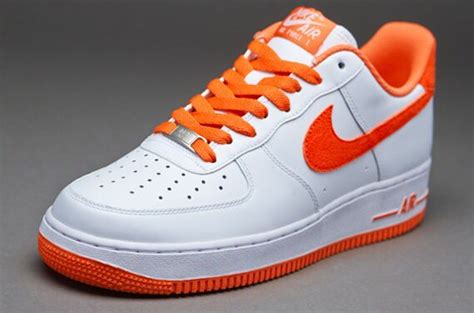 Orange Air Force 1 | Air force one shoes, Sneakers fashion, Orange nike ...