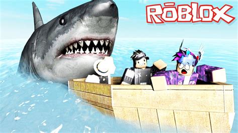 Roblox Adventures / JAWS / Monster Shark Attack! - YouTube