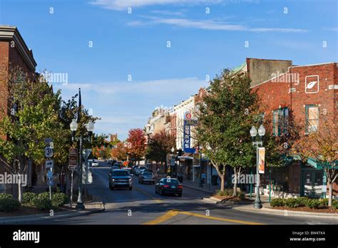 Main Street in historic downtown Franklin, Tennessee, USA Stock Photo - Alamy