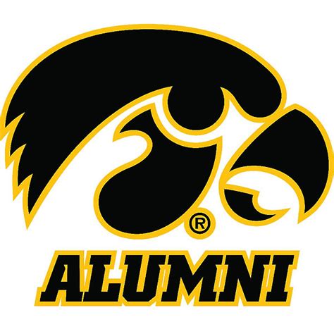 Iowa Hawkeyes Alumni Decal