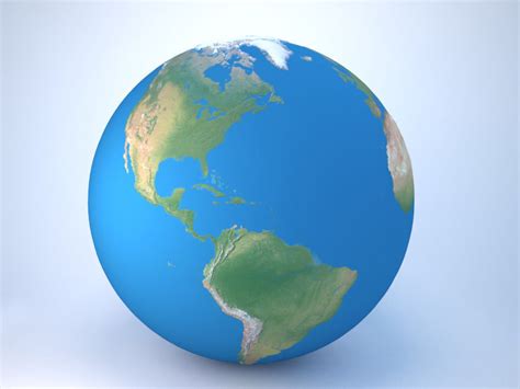 Earth Globe - World 3d Model 3D model | CGTrader