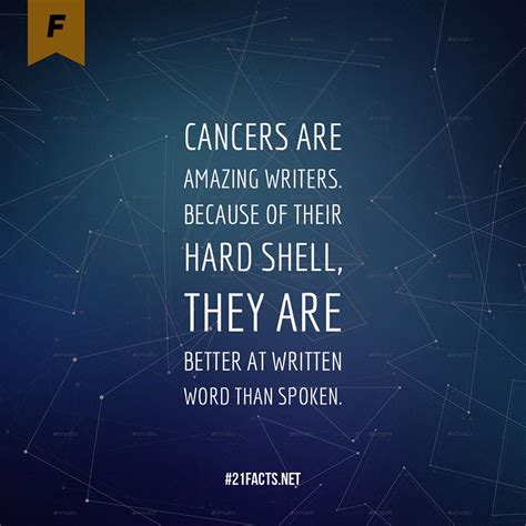 Interesting facts about Cancer Zodiac - 21FACTS.NET