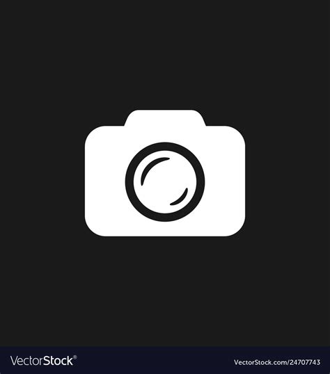 Camera icon photo sign Royalty Free Vector Image