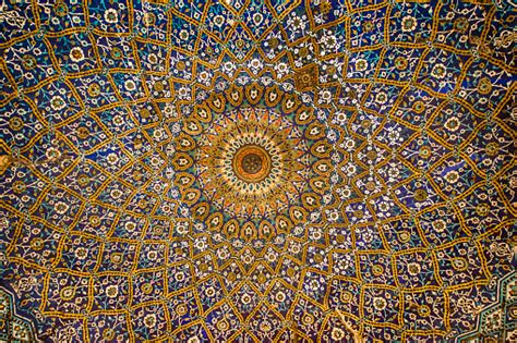 Persian Architecture And Decoration Art Iran Stock Photo - Download ...