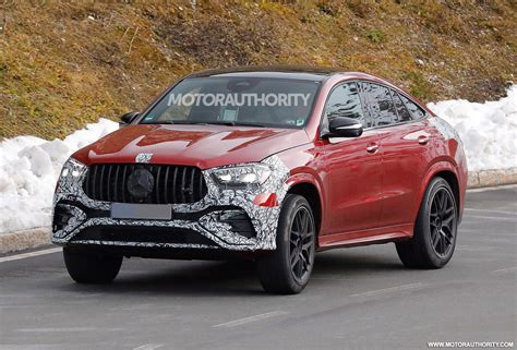 2024 Mercedes-Benz AMG GLE 53 Coupe spy shots: Minor update on the way