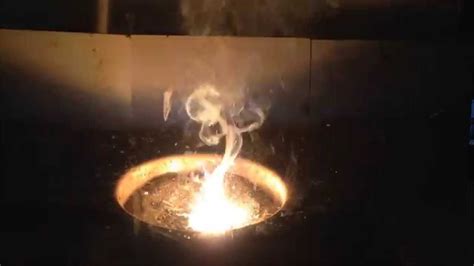 Thermite Reaction, Exothermic. - YouTube