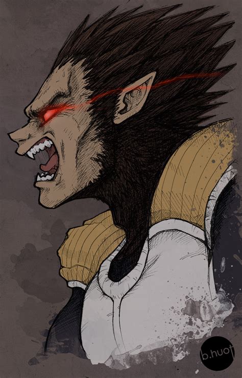 Oozaru Vegeta by bunnarath on DeviantArt