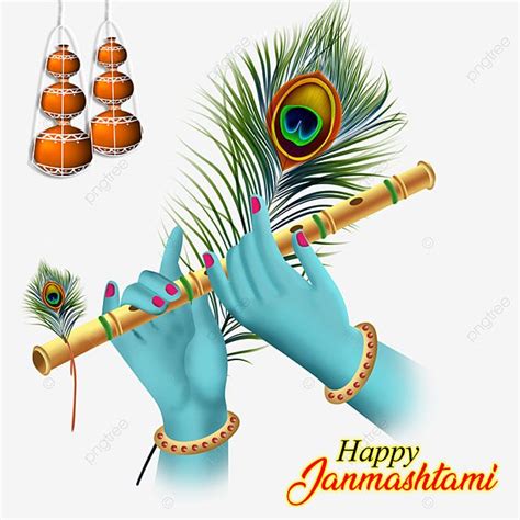 Sri Krishna Janmashtami PNG Image, Indian Festival Janmashtami Sri ...