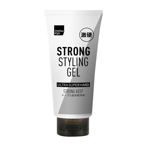 Matsukiyo Plus Strong Styling Gel Ultrasuperhard 230g. - matsumotokiyoshi