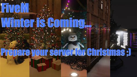 FiveM Winter is coming... Prepare Your Server for Christmas - Rp Scripts