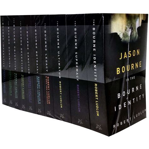 The Jason Bourne Series Collection Robert Ludlum 10 Books Set Id | Robert Ludlum | eBay