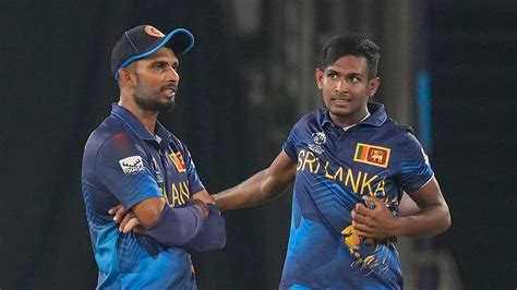 Sri Lanka captain Dasun Shanaka will miss the World Cup due to injury ...