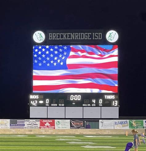 Breckenridge ISD - Digital Scoreboards