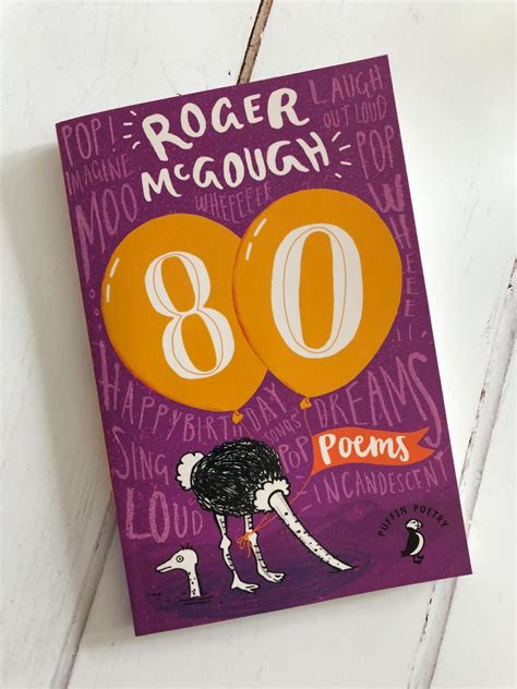 Win a copy of 80 Poems by Roger McGough - the-gingerbread-house.co.uk