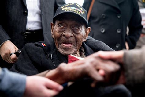 Frank Levingston, Nation's Oldest WWII Veteran, Dies at 110 - Breaking911