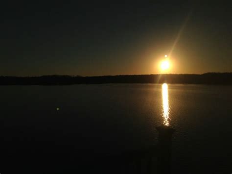 Lake Hiwassee - Arcadia, OK | Lake, Celestial, Sunset