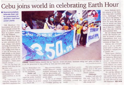 Earth Hour Cebu | 350 Pilipinas