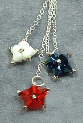 Crystal Star Earrings - Funky Hannah's Funky Hannah's | Beads & Art ...