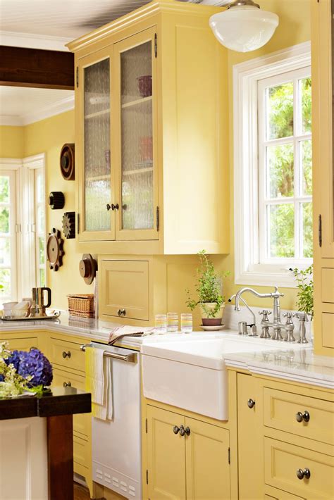 Yellow Paint Color for Kitchen Wall Unique 24 Kitchen Color Ideas Best Kitchen Paint Color Sc ...