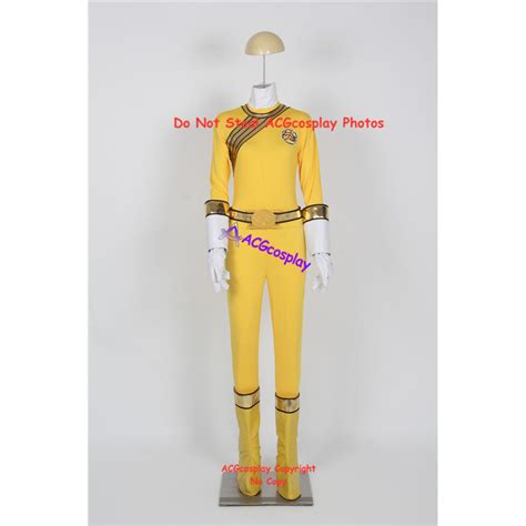 Power rangers Taylor yellow wild force ranger cosplay costume