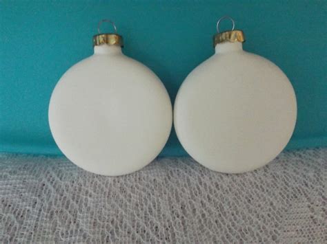 D1 - 2 Flat Christmas Ornament Ceramic Bisque Ready to Paint,You Paint ...