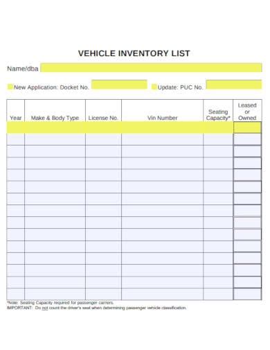 19+ Inventory List Templates in PDF | Word | Pages | XLS | Numbers