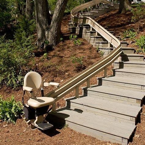 Bruno Elite Curved Outdoor Stair Lift - AABA Family Medical Supply