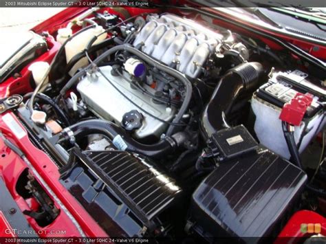 3.0 Liter SOHC 24-Valve V6 Engine for the 2003 Mitsubishi Eclipse ...