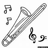 Musical Instruments Coloring Pages sketch template