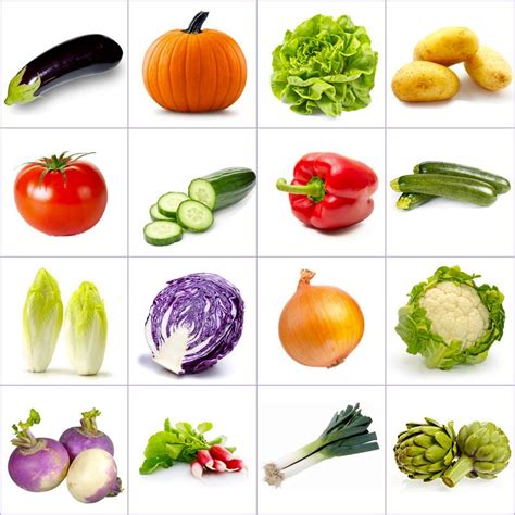 Grid of pictures to memorize - vegetables | Vegetables, Memory games, Vegetable crafts