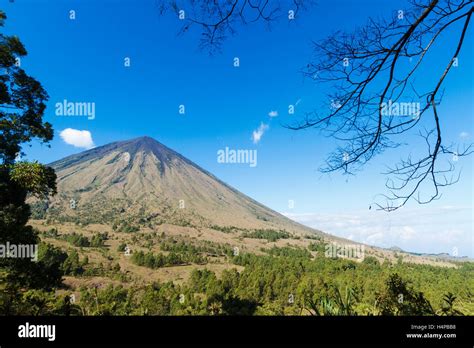 Inerie volcano. Flores island. Indonesia, Asia Stock Photo - Alamy