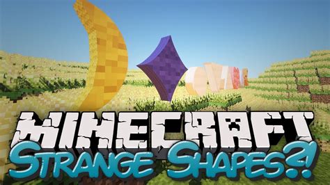 Strange Shapes in Minecraft?! - Deco Blocks Mod Showcase - YouTube