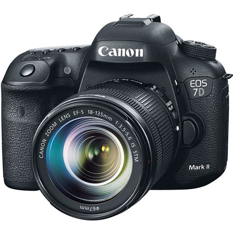 Canon EOS 7D Mark II DSLR Camera with 18-135mm 9128B016 B&H