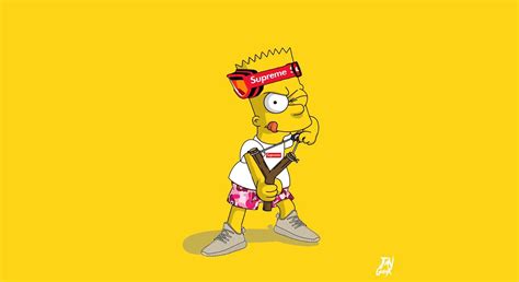 Bart Simpson Supreme Wallpapers Wallpaper Cave | Hot Sex Picture