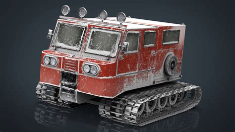 Snowcat - 3D Model by sanchiesp