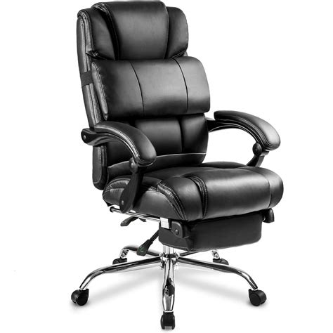 Best Leather Executive Office Chair With Foot Rest – Home Easy