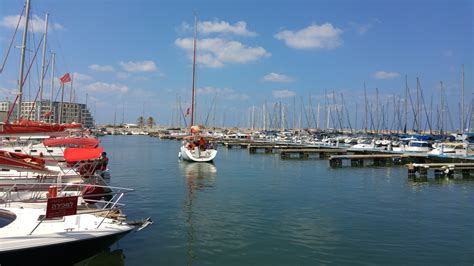 Herzliya marina and beach : Israel | Visions of Travel