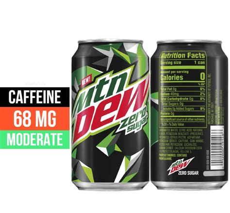 Does Mountain Dew Have Caffeine? Mountain Dew Ingredients