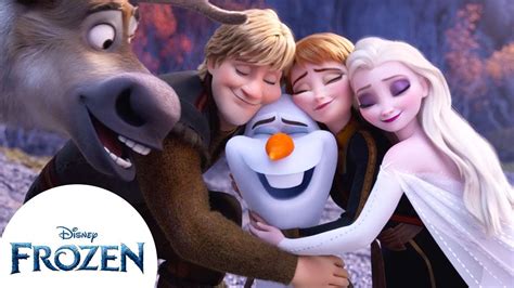 Elsa & Anna Reunite with Olaf | Frozen - YouTube