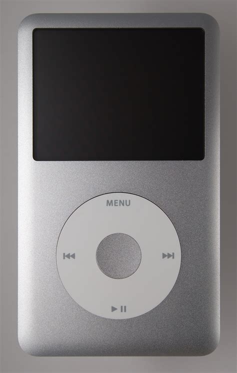 File:IPod Classic 6th Generation 120 GB - front.jpg - Wikipedia, the ...