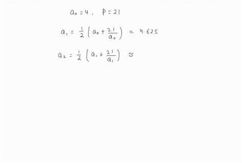 SOLVED:Refer to the Square Root II algorithm. (a) Finish the proof of ...